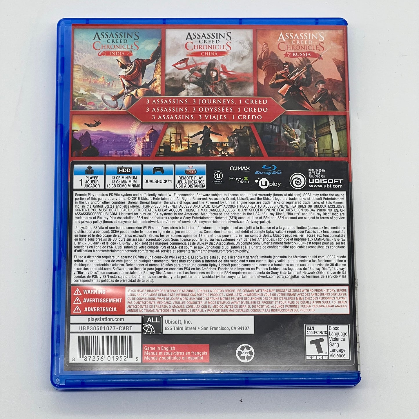 Assassin’s Creed Chronicles – PS4