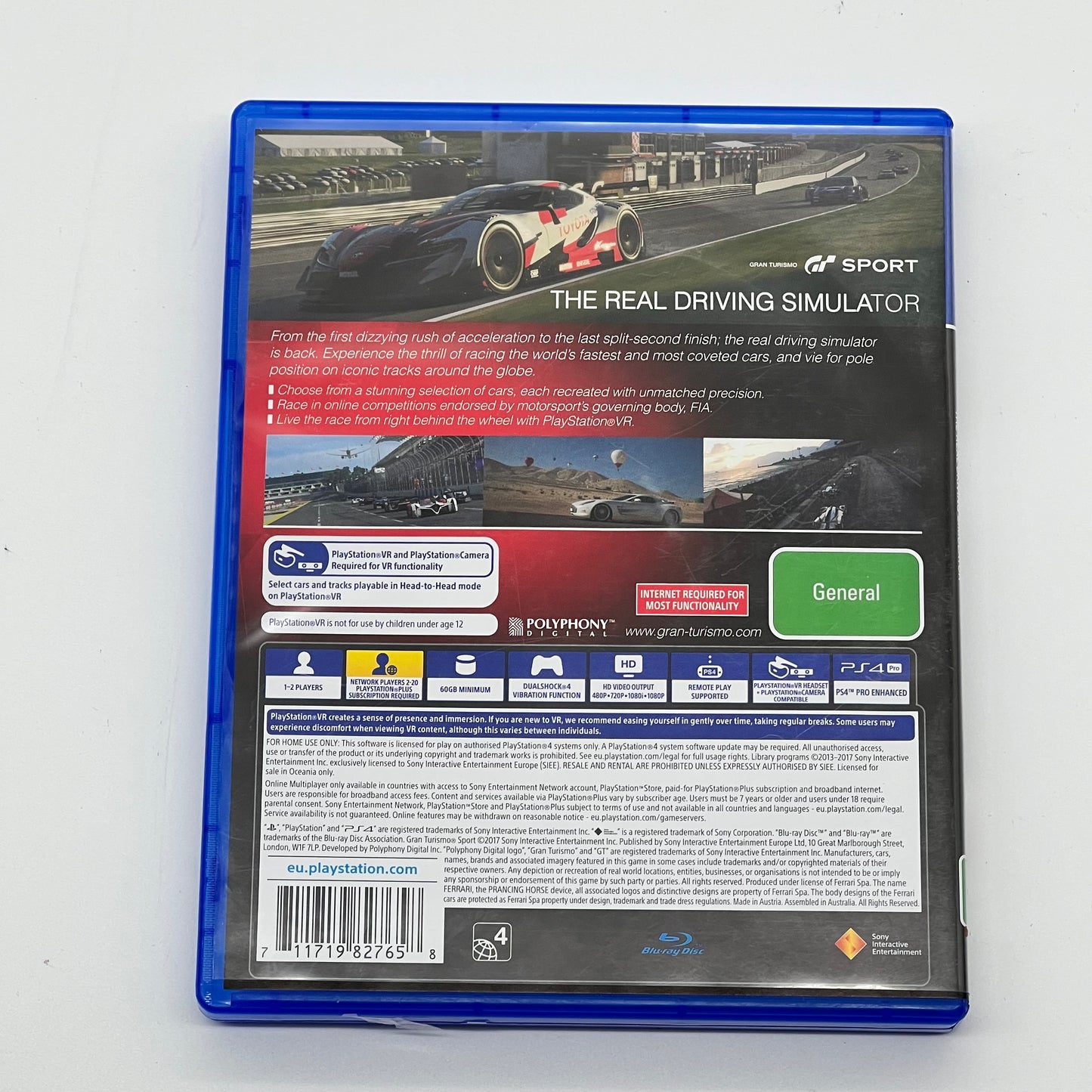 Gran Turismo Sport – PS4 | PlayStation VR Compatible