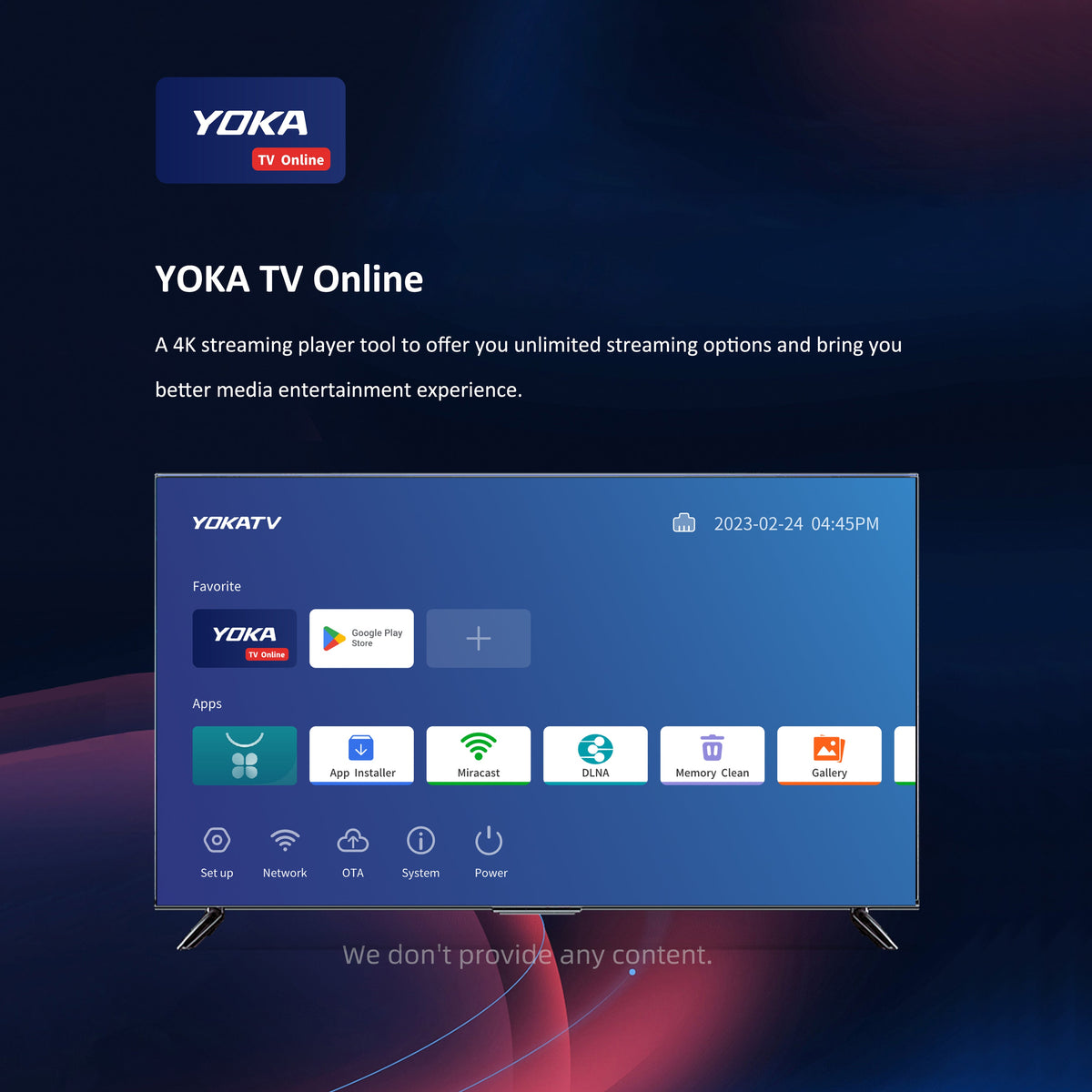 YOKA 4K Android Streaming Box