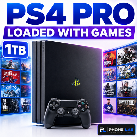 PlayStation 4 Pro 1TB – Loaded & Ready to Play