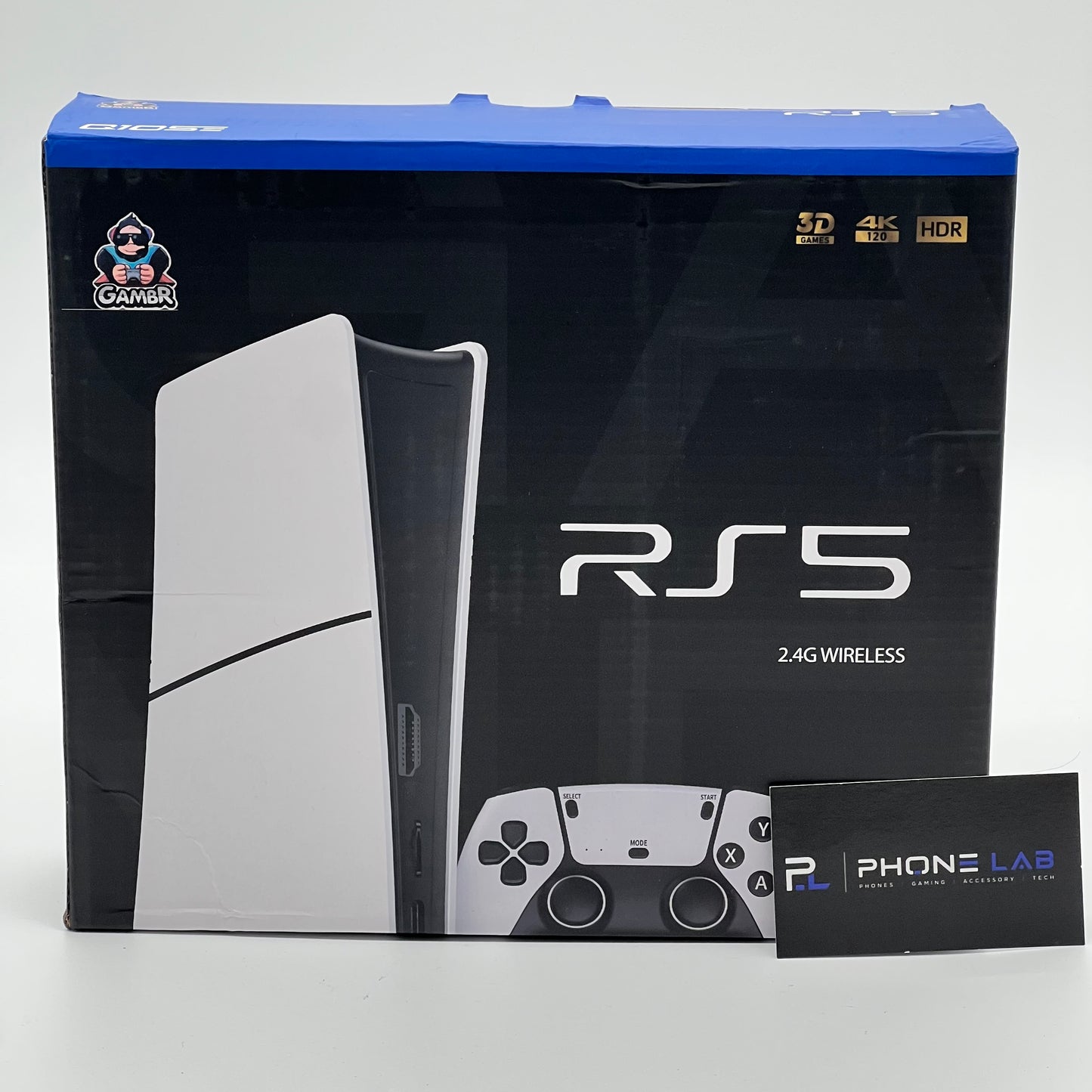 RS5 Retro Gaming Console – 30,000+ Games | 4K HDMI | Wireless Controllers