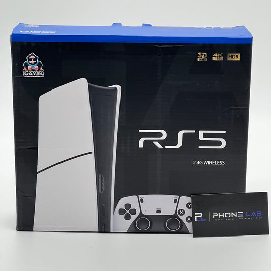 RS5 Retro Gaming Console – 30,000+ Games | 4K HDMI | Wireless Controllers