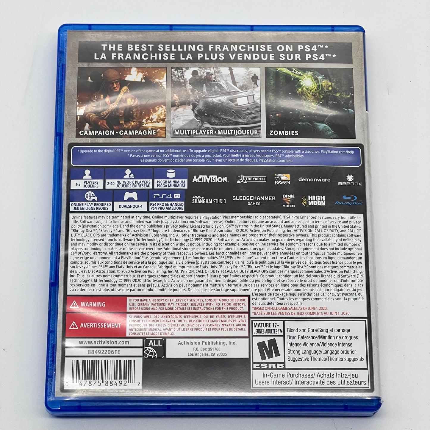Call of Duty: Black Ops Cold War – PS4