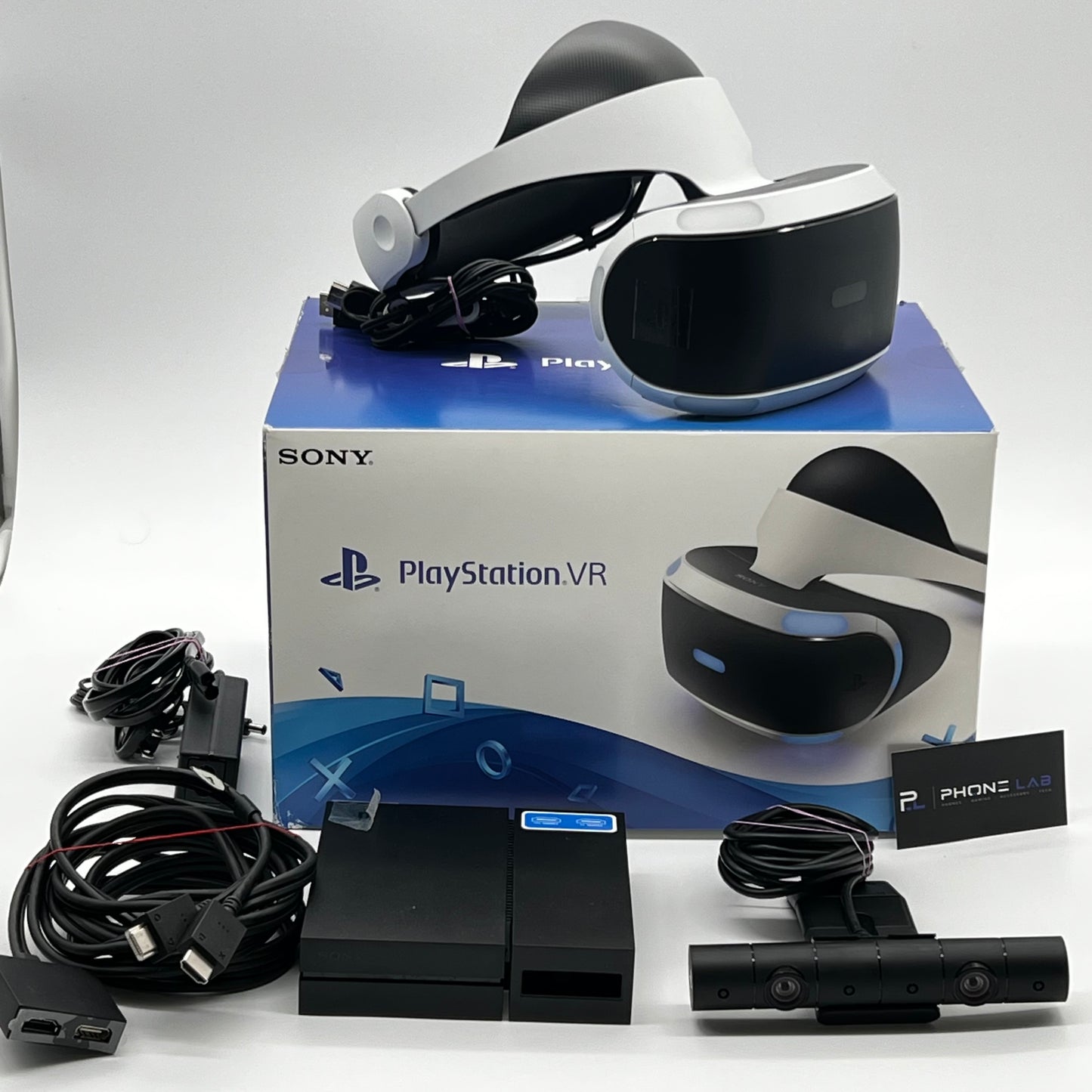 Sony PlayStation VR Bundle for PS4 | Camera & Games Included | Phone Lab