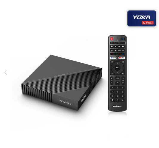 YOKA 4K IPTV Box + 1-Year Subscription